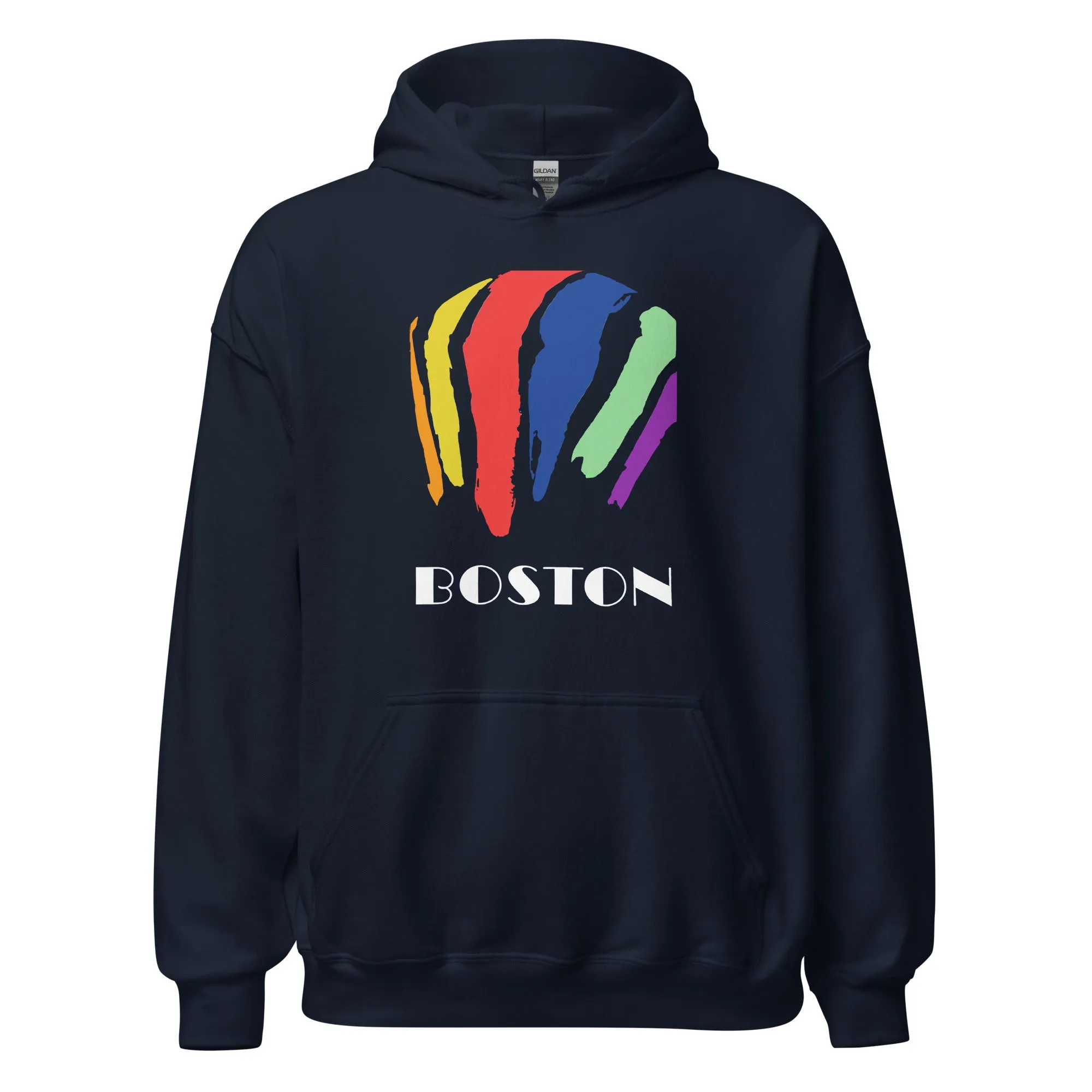 Boston Gas Tank Rainbow Hoodie - Dorchester, MA