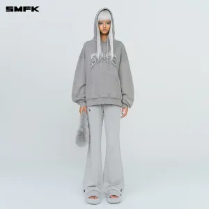 FUTURE Classic Flared Sweatpants In Gray