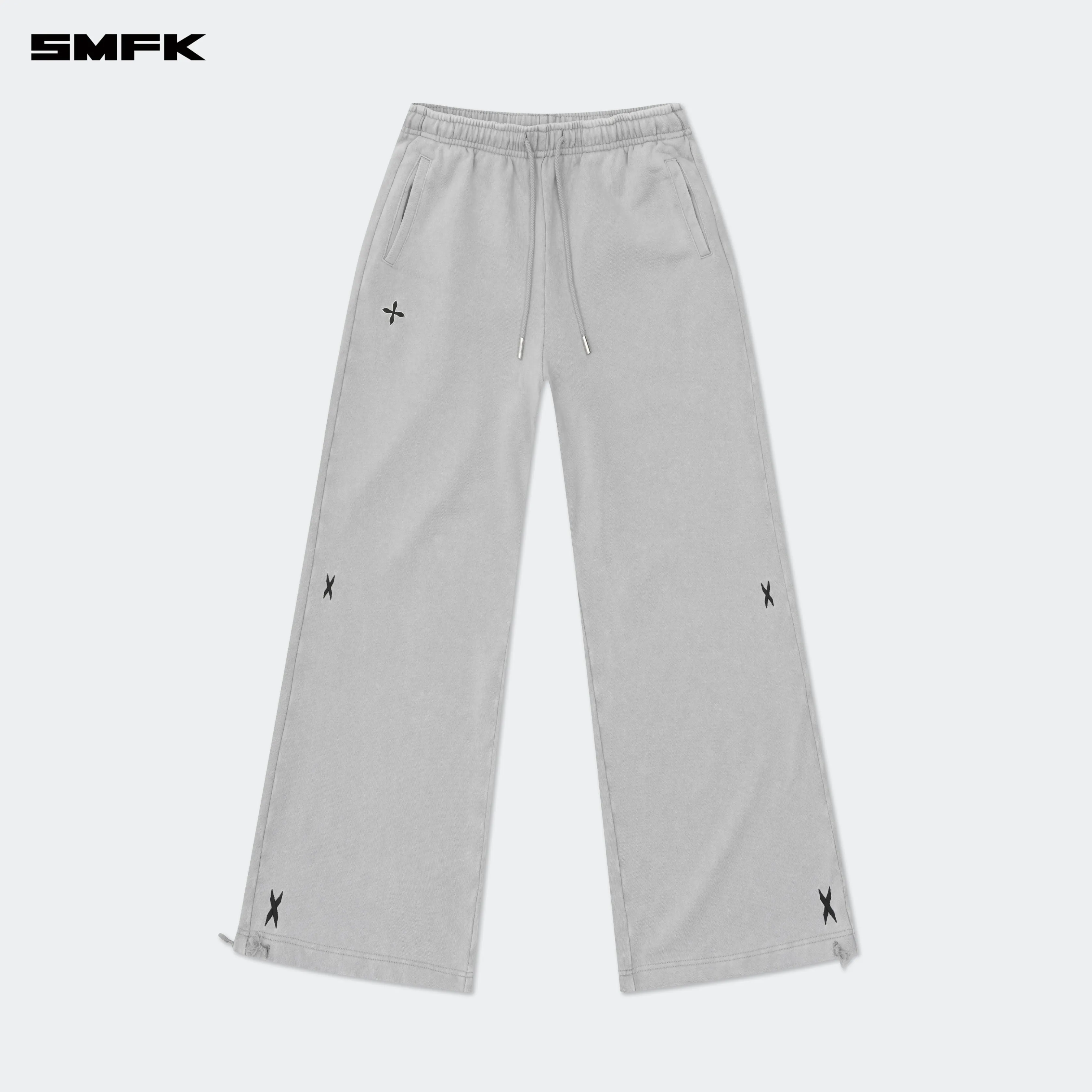FUTURE Classic Wide-leg Sweatpants In Gray