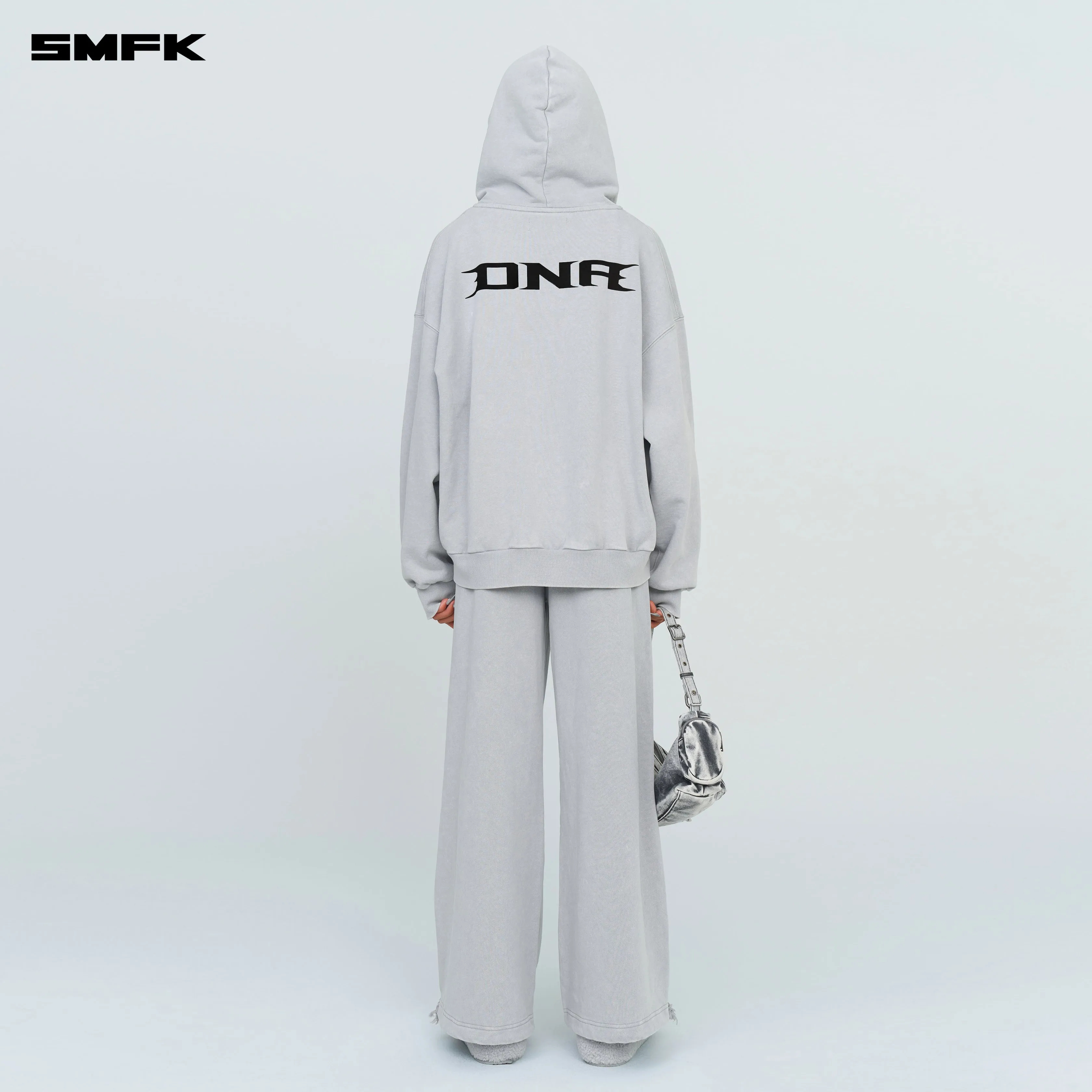 FUTURE Classic Wide-leg Sweatpants In Gray