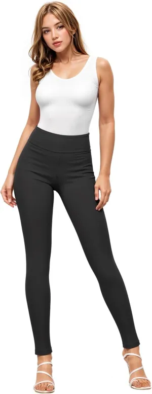 Hybrid & Company Women's Premium Comfort Pants Ultra Stretch Tailored Fit Office Trousers