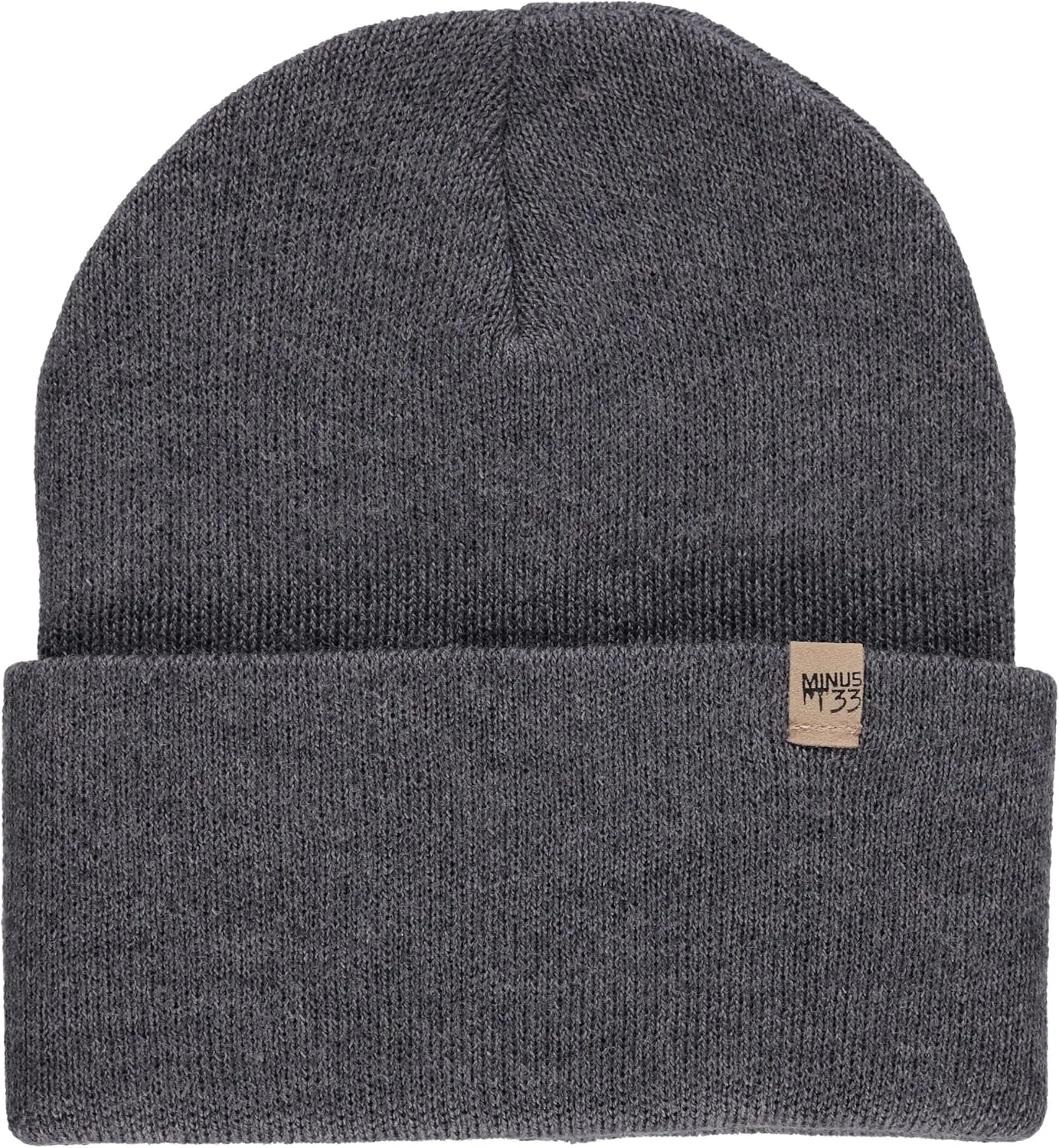 Minus33 Midweight Everyday Knit Cuff Beanie - 100% Merino Wool - Warm Winter Hat