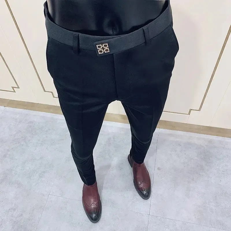 Nine-Point Suit Pants Men