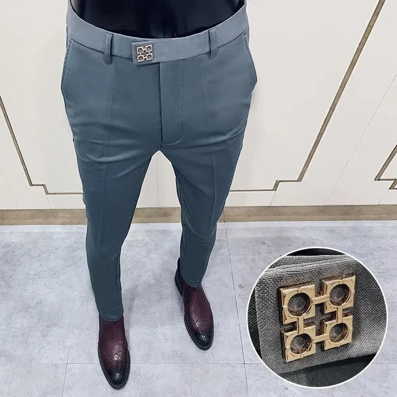 Nine-Point Suit Pants Men