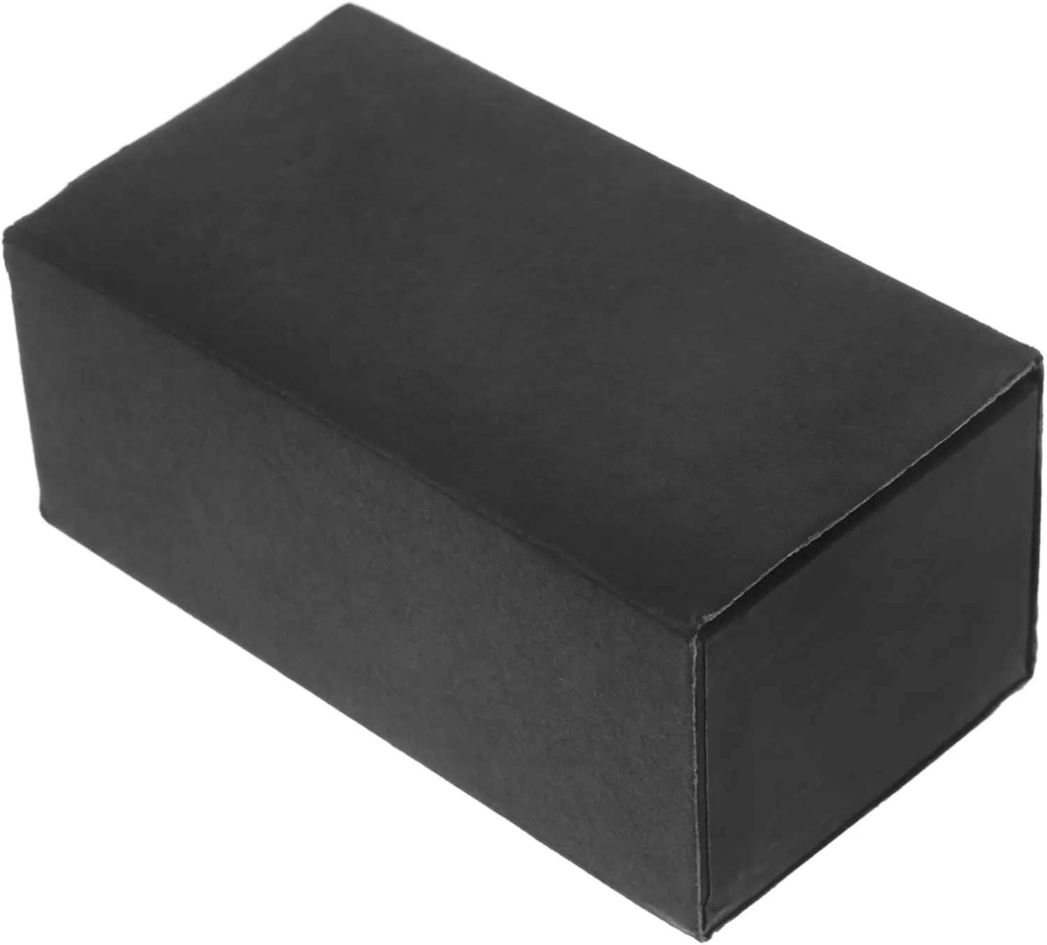 PRETYZOOM 2pcs Box Elegant Jewelry Box Small for Cufflinks Jewelry Holder Organizer Black Packaging