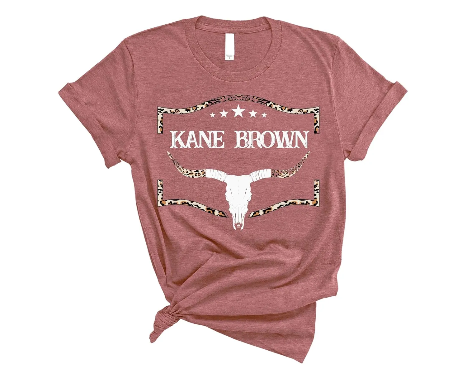The High Road Tour T-Shirt, Country Music Fan Tee for Concerts and Casual Wear, Western Music Lover Shirt, Southern Music Festival T-Shirt, Bull Skull Graphic Tee (HEATHER MAROON, 5T)