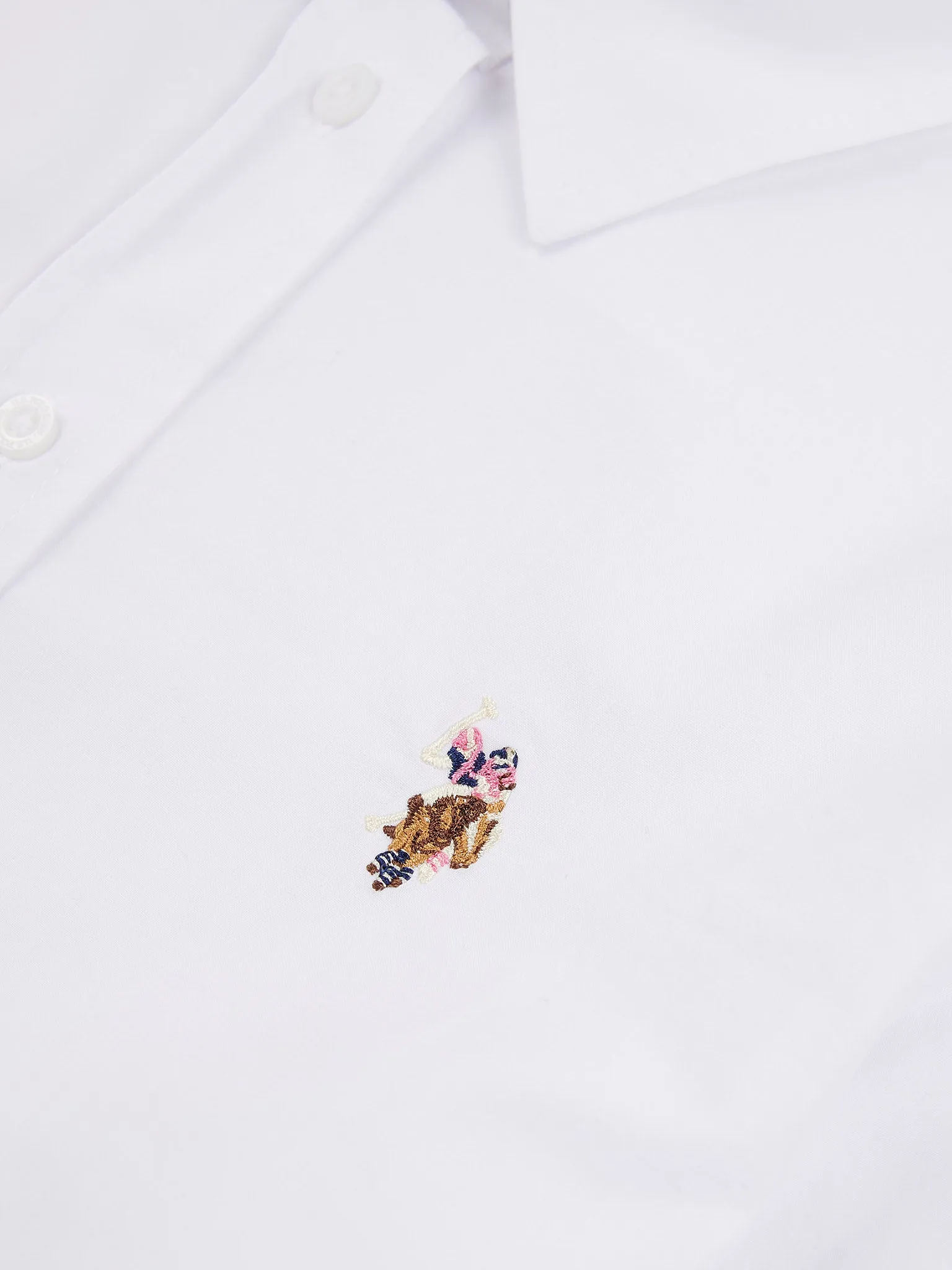 Womens Classic Fit Poplin Shirt in Bright White